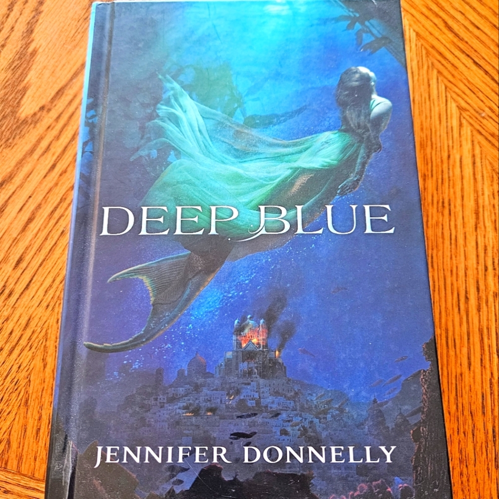 Deep Blue hard cover book